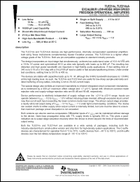 Click here to download TLE2144CNE4 Datasheet