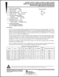 Click here to download TLV2370IDBVRG4 Datasheet