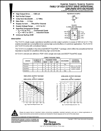 Click here to download TLV4110IDR Datasheet