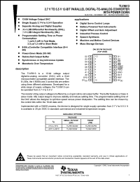 Click here to download TLV5613CPWRG4 Datasheet