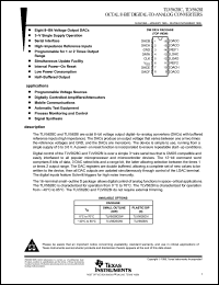 Click here to download TLV5628CDWG4 Datasheet