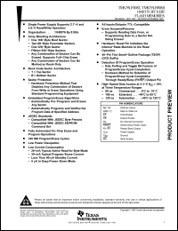 Click here to download TMS29LF008T Datasheet