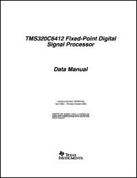 Click here to download TMS320C6412-720 Datasheet