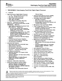 Click here to download TMS320DM642ZNZ600 Datasheet