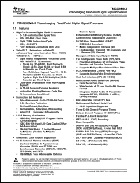 Click here to download TMS320M643AGDK6 Datasheet