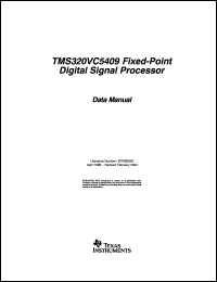 Click here to download TMS320VC5409-100 Datasheet