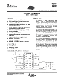 Click here to download TPS40055PWPRG4 Datasheet