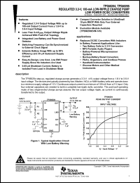 Click here to download TPS60205DGSG4 Datasheet