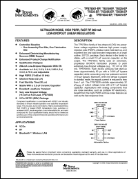 Click here to download TPS79325DBVREP Datasheet