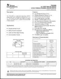 Click here to download TS5A4596DCKR Datasheet