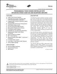 Click here to download TSC2102IDARG4 Datasheet