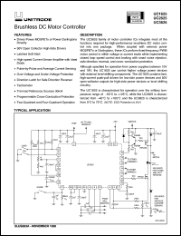 Click here to download UC2625DWTRG4 Datasheet