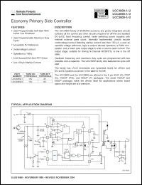 Click here to download UCC3809DTR-1 Datasheet