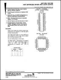 Click here to download 54AC11828JT Datasheet