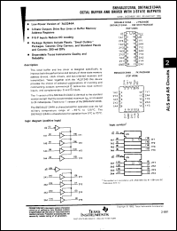 Click here to download SN74ALS1244ADWP3 Datasheet