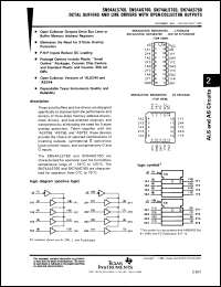 Click here to download SN54AS760FH Datasheet