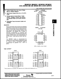 Click here to download SNC54HC240FH Datasheet