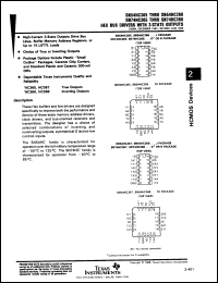 Click here to download SN54HC366FH Datasheet