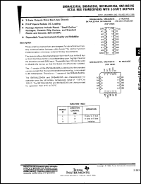 Click here to download SNJ54ALS1245AFH Datasheet