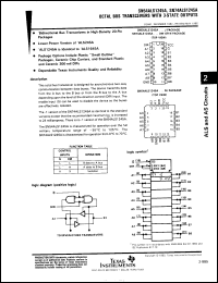 Click here to download SN54ALS1245J Datasheet