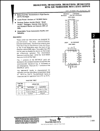 Click here to download SN54ALS1640AFK Datasheet