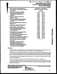 Click here to download SN54LVT162245WD Datasheet