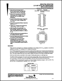 Click here to download SNJ54LVTZ245FK Datasheet