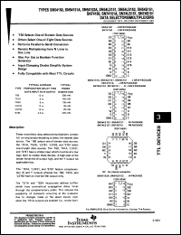 Click here to download SN54LS152W Datasheet