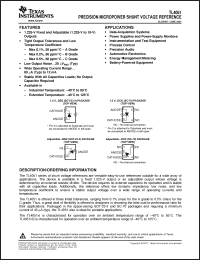 Click here to download TL4051CQDBZR Datasheet