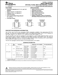 Click here to download TLV7211AIDG4 Datasheet