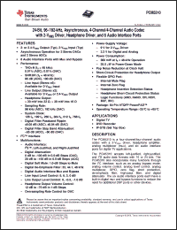 Click here to download PCM5310PAPR Datasheet