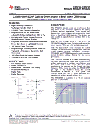 Click here to download TPS62421DRCT Datasheet