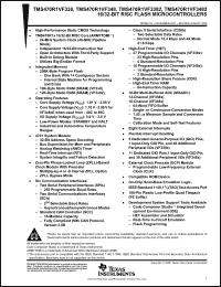 Click here to download TMS470R1VF338PZ-T Datasheet