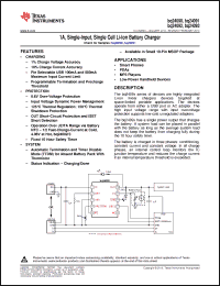 Click here to download BQ24092DGQR Datasheet