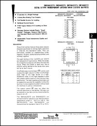 Click here to download SN74AS373FN Datasheet