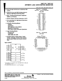 Click here to download SNJ54AC11181J Datasheet