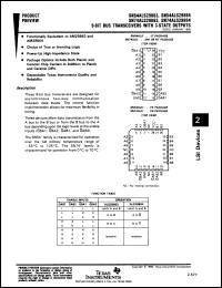 Click here to download SN74ALS29863FN Datasheet