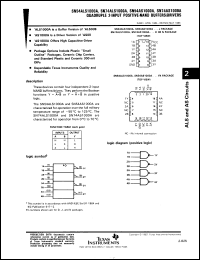 Click here to download SN74ALS1000J Datasheet