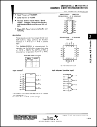 Click here to download SN74ALS1002AJ Datasheet