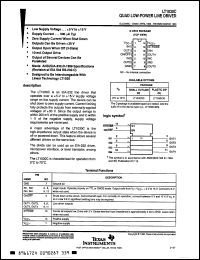 Click here to download LT1030CNR Datasheet