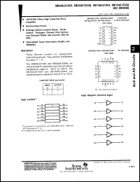 Click here to download SN54AS1034FH Datasheet