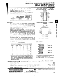 Click here to download SN74ALS109AFN Datasheet