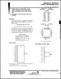 Click here to download SN74ALS133FN Datasheet