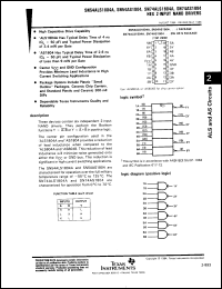 Click here to download SN74ALS1804ADW3 Datasheet