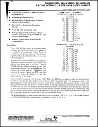 Click here to download SN54ALS29825FK Datasheet