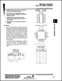 Click here to download SN74HC490FN Datasheet