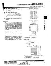 Click here to download SNC54HC595J Datasheet