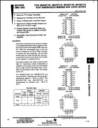 Click here to download SN74HCT219N1 Datasheet