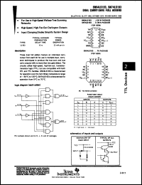 Click here to download SN74LS183J Datasheet