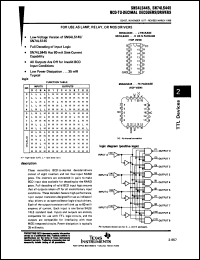 Click here to download SN54LS445W Datasheet